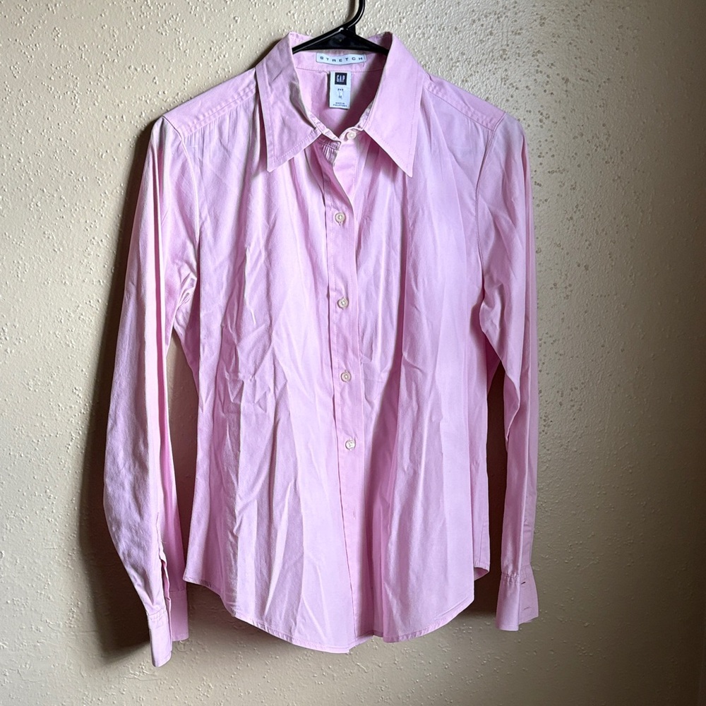 GAP Pink Button Down Shirt for Women